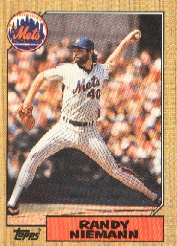 1987 Topps Baseball Cards      147     Randy Niemann